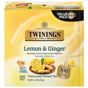 Twinings Lemon & Ginger Herbal Tea