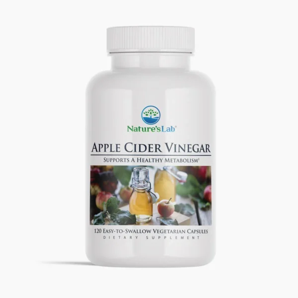 Nature's Lab Apple Cider Vinegar with Chromium - 120 Capsules