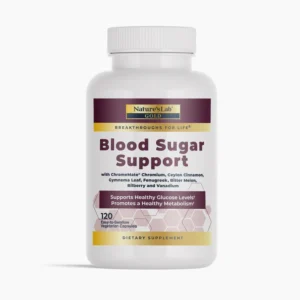 Nature's Lab Gold Blood Sugar Support - 120 Capsules