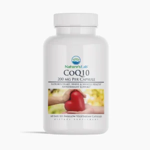 Nature's Lab CoQ10 200 mg - 60 Capsules