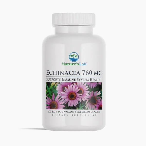 Nature's Lab Echinacea 760 mg - 100 Capsules