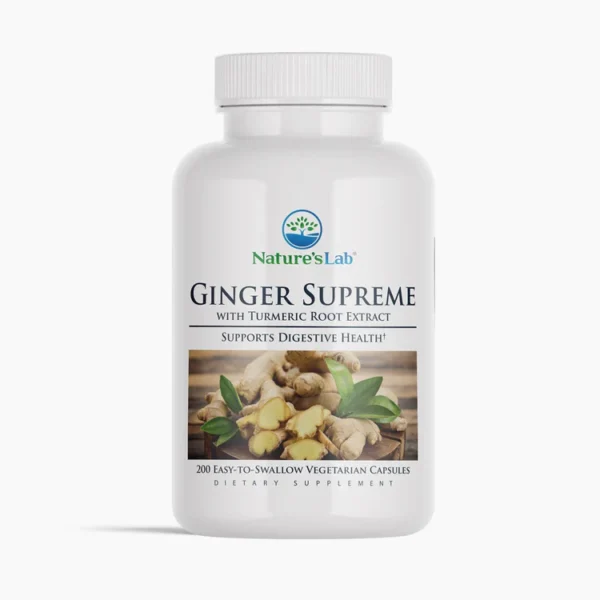 Nature's Lab Ginger Supreme - 200 Capsules