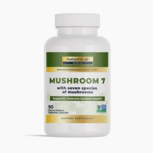 Nature's Lab Gold Mushroom 7 - 90 Capsules