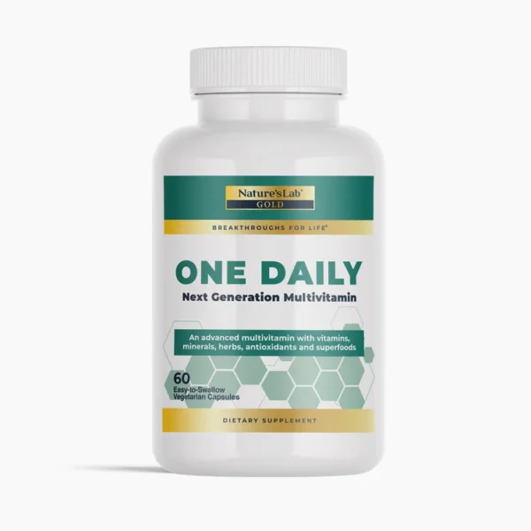 Nature's Lab Gold One Daily Multivitamin - 60 Capsules